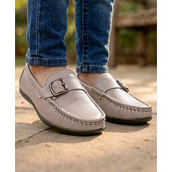 Pine Kids Formal & Party Wear Loafer - Grey