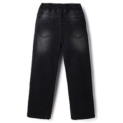 Pine Kids Denim Woven Full Length Jeans in Black