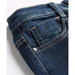 Pine Kids Denim Woven Tinted Full Length Jeans - Blue