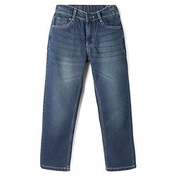 Pine Kids Denim Woven Tinted Full Length Jeans - Blue