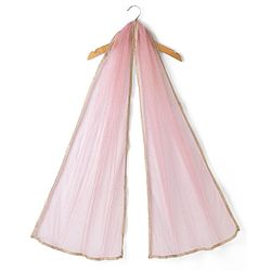 Pine Kids Woven Half Sleeves Choli and Lehenga with Dupatta and Geometric Grid Embroidery in Pink for 4-5 Years