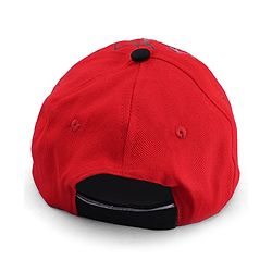 Pine Kids Marvel Cotton Woven Spiderman Graphics  Summer Cap Red - Diameter 16 cm