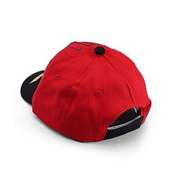 Pine Kids Marvel Cotton Woven Spiderman Graphics  Summer Cap Red - Diameter 16 cm