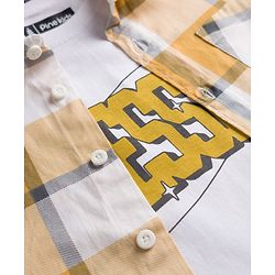 Pine Kids Cotton Woven Checks Shirt Half Sleeves Multi Color 4-5 Years