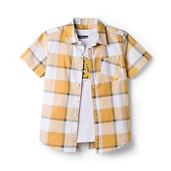 Pine Kids Cotton Woven Checks Shirt Half Sleeves Multi Color 4-5 Years
