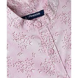 Pine Kids 100% Cotton Woven Full Sleeves Abstract Printed Shirt - Multicolor