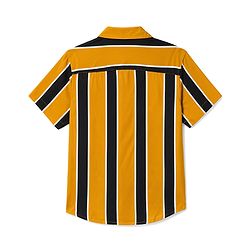 Pine Kids Cotton Woven Striped Shirt Half Sleeves Multi Color 4-5 Years