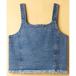 Pine Kids Cotton Knit Full Sleeves Shirt & Jeans Set with Jacket - Blue