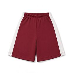 Pine Active Knit Half Raglan Sleeves FC Barcelona Printed T-Shirt with Shorts Football Set - Maroon & White