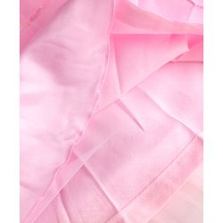 Pine Kids Mesh Woven Sleeveless Party Dress With Sequin Detailing & Floral Applique - Light Pink