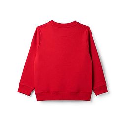 Pine Kids 100% Cotton Knit Full Sleeves Text Printed Winter Wear Set - Red