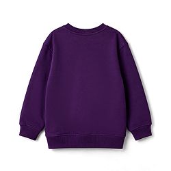 Pine Kids Looper Knit Full Sleeves Text Printed Winter Wear Suit - Purple