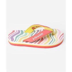 Pine Kids Slip On Printed Flip Flops - Pink