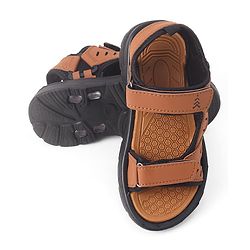 Pine Kids Slip-On Open-toe Sandals - Brown