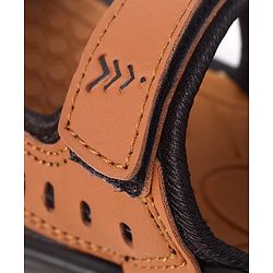 Pine Kids Slip-On Open-toe Sandals - Brown