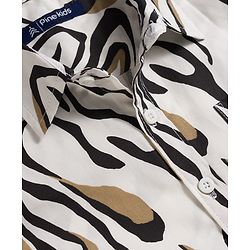 Pine Kids Cotton Woven Printed Shirts Half Sleeves Resort Collar Multi Color 4-5 Years