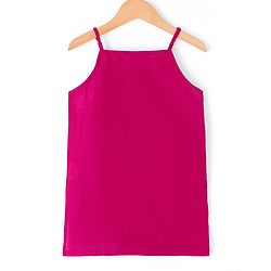 Pine Kids Woven Sleeveless Embellished Kurta & Churidar Se With Dupatta - Violet