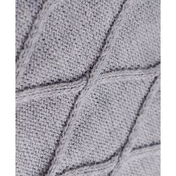Pine Kids Cable Knit Sleeveless Pullover - Grey