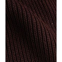 Pine Kids Knit Full Sleeves Solid Colour Pullover - Brown