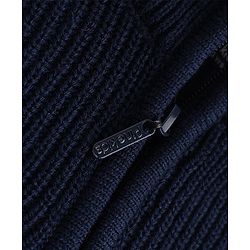 Pine Kids Knit Full Sleeves Sweater - Navy Blue