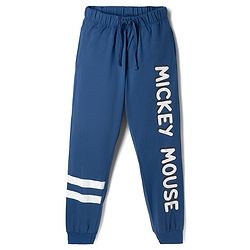 Pine Kids Disney Single Jersey Knit Full Sleeves T-Shirt & Pyjama Night Suit with Mickey Mouse Graphic - Mint