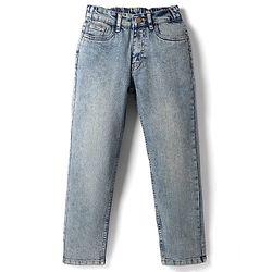 Pine Kids Denim Woven Full Length Jeans in Blue