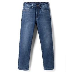 Pine Kids Denim Woven Full Length Jeans in Blue