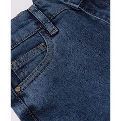 Pine Kids Denim Woven Full Length Cut & Sew Jeans in Blue
