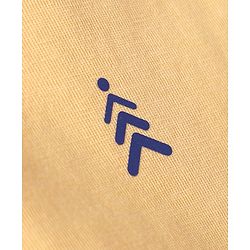 Pine Kids Cotton Lycra Knit Cycling Shorts With Logo Print Pack Of 3  - Beige