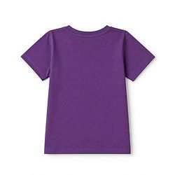 Pine Kids Cotton Knit Half Sleeves T-Shirts with Positive Attitude & Enjoy Every Moment Text and Flower Butterfly Print Pack of 3 - Yellow Red & Purple