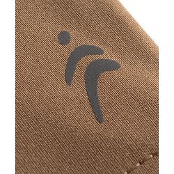 Pine Active Knit Knee Length Solid Shorts with Stretch-Brown