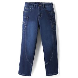 Pine Kids Denim Woven Full Length Jeans - Blue