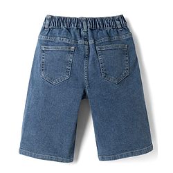 Pine Kids Denim Woven Solid Short in Blue