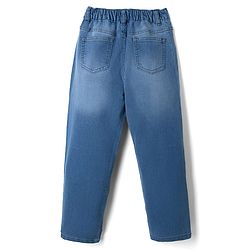 Pine Kids Woven Full Length Denim Jeans - Navy Blue
