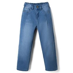 Pine Kids Woven Full Length Denim Jeans - Navy Blue