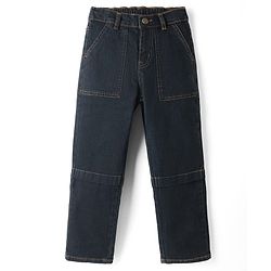 Pine Kids Denim Woven Full Length Jeans - Royal Blue