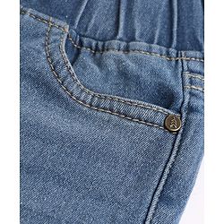 Pine Kids Denim Woven Full Length Jeans - Teal Blue
