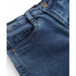 Pine Kids Denim Woven Full Length Jeans - Navy Blue