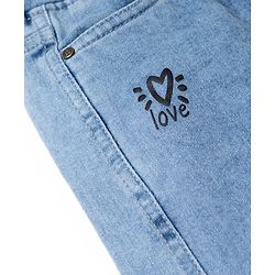 Pine Kids Woven Full Length Denim Jeans - Blue