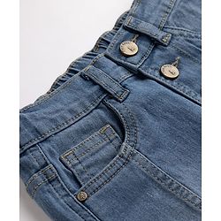 Pine Kids Denim Woven Skirt Above Knee Length in Blue