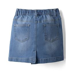 Pine Kids Denim Woven Skirt Above Knee Length in Blue