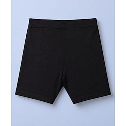 Pine Kids Cotton Lycra Knit Above Knee Length Cycling Shorts Assorted Pack of 3 - Red White & Black
