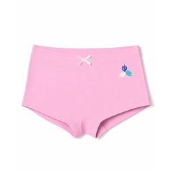 Pine Kids Cotton Elastane Knit Leaves Printed Bloomers Pack Of 3 - Pink Blue & White