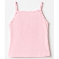 Pine Kids Cotton Lycra Knit Sleeveless Slips with Bow Applique Pack of 3 - Purple & Blue