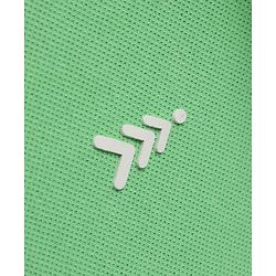 Pine Kids Cotton Knit T-Shirts with Half Sleeves and Limitless Text Print - Light Green