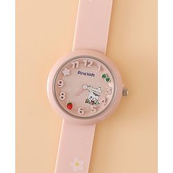 Pine Kids Free Size Analog Watch - Pink
