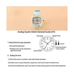 Pine Kids Boy Free Size Analog Watch - Light Blue