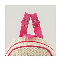 Pine Kids Fashion Backpacks with Floral Applique - PInk