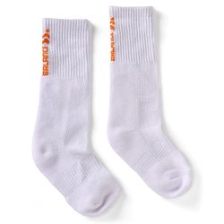 Pine Active Cotton Lycra Knit Terry Breathable Knee Length Football Socks Pack of 3 - White, Black & Red