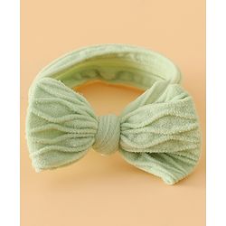 Pine Kids Free Size Hair Rubber Bands With Bow Applique Pack of 6 - Multicolor